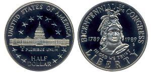 1/2 Dólar Estados Unidos de América (1776 - )  