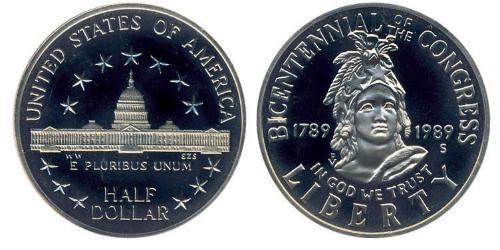 1/2 Dólar Estados Unidos de América (1776 - )  