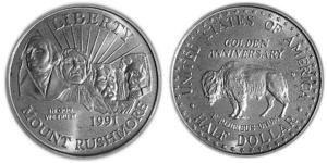 1/2 Dólar / 50 Cent Estados Unidos de América (1776 - ) Níquel/Cobre 
