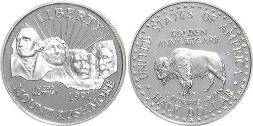 1/2 Dólar / 50 Cent Estados Unidos de América (1776 - ) Níquel/Cobre 