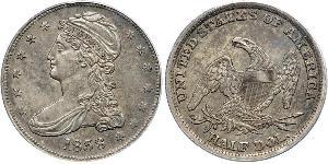 1/2 Dólar / 50 Cent Estados Unidos de América (1776 - ) Plata 