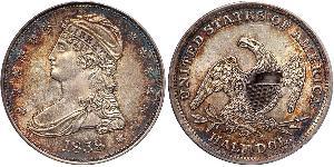 1/2 Dólar / 50 Cent Estados Unidos de América (1776 - ) Plata 