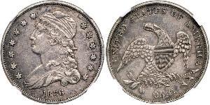 1/2 Dólar / 50 Cent Estados Unidos de América (1776 - ) Plata 
