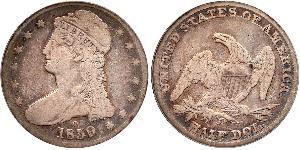 1/2 Dólar / 50 Cent Estados Unidos de América (1776 - ) Plata 