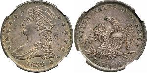 1/2 Dólar / 50 Cent Estados Unidos de América (1776 - ) Plata 