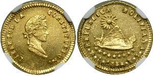 1/2 Escudo Bolivia Gold 