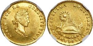 1/2 Escudo Bolivien Gold 