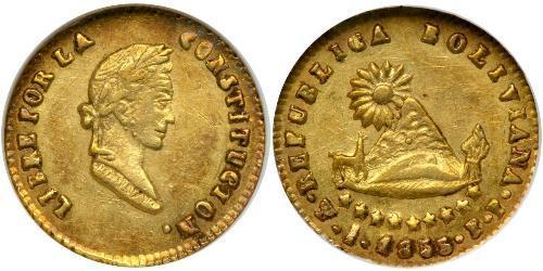 1/2 Escudo Bolivien Gold 