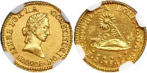 1/2 Escudo Bolivia Oro 