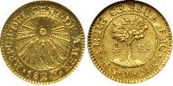 1/2 Escudo 危地马拉 金 