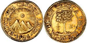 1/2 Escudo 危地马拉 金 