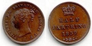 1/2 Farthing Royaume-Uni de Grande-Bretagne et d