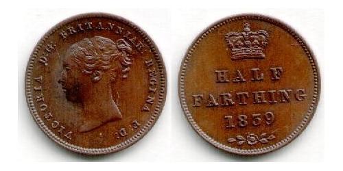 1/2 Farthing Royaume-Uni de Grande-Bretagne et d