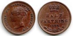 1/2 Farthing Vereinigtes Königreich von Großbritannien und Irland (1801-1922) Bronze Victoria (1819 - 1901)