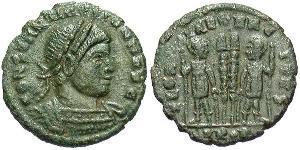 1/2 Follis Imperio romano (27BC-395) Bronce Constancio II (317 - 361)