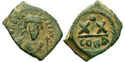 1/2 Follis Empire byzantin (330-1453) Bronze Phocas(?-610)
