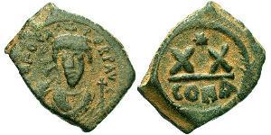 1/2 Follis Empire byzantin (330-1453) Bronze Phocas(?-610)