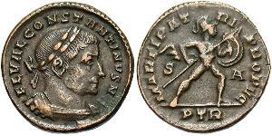 1/2 Follis Empire romain (27BC-395) Bronze Constantin I (272 - 337)
