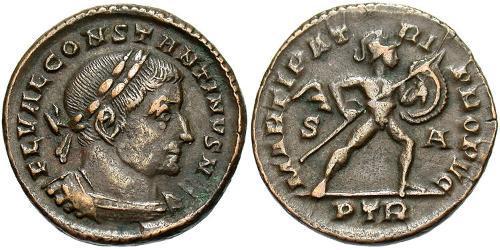 1/2 Follis Impero romano (27BC-395) Bronzo Costantino I (272 - 337)