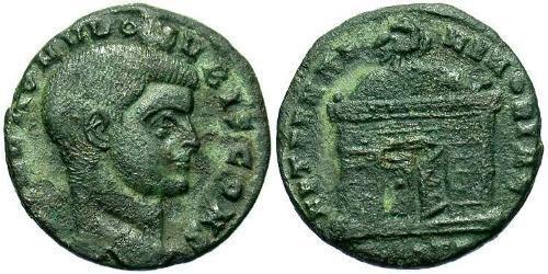 1/2 Follis Western Roman Empire (285-476) 青铜 