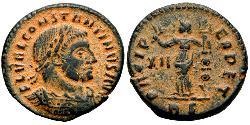 1/2 Follis 羅馬帝國 青铜 君士坦丁大帝