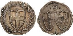 1/2 Groat Regno d