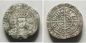 1/2 Groat Königreich England (927-1649,1660-1707) Silber Heinrich VI (1421-1471)