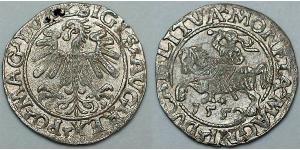 1/2 Groschen Großfürstentum Litauen (1236 - 1791) Silber Sigismund II. August (1548 - 1569)