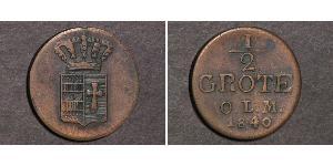 1/2 Grote States of Germany Cobre 