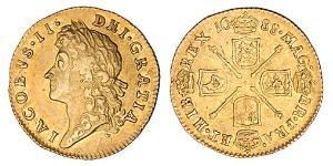 1/2 Guinea Königreich England (927-1649,1660-1707) Gold Jakob II (1633-1701)