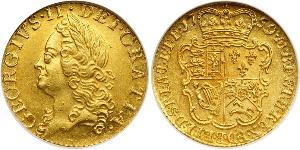 1/2 Guinea Königreich Großbritannien (1707-1801) Gold Georg II (1683-1760)