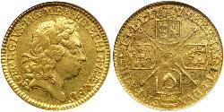 1/2 Guinea Royaume de Grande-Bretagne (1707-1801) Or George I (1660-1727)