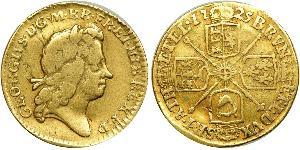 1/2 Guinea Royaume de Grande-Bretagne (1707-1801) Or George I (1660-1727)