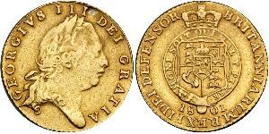 1/2 Guinea Reino Unido de Gran Bretaña e Irlanda (1801-1922) Oro Jorge III (1738-1820)
