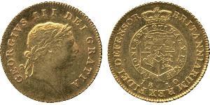 1/2 Guinea Reino Unido de Gran Bretaña e Irlanda (1801-1922) Oro Jorge III (1738-1820)