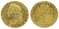 1/2 Guinea Reino de Gran Bretaña (1707-1801) Oro Jorge II (1683-1760)