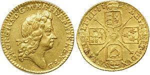 1/2 Guinea Reino de Gran Bretaña (1707-1801) Oro Jorge I (1660-1727)