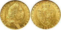 1/2 Guinea 大不列顛王國 (1707 - 1800) 金 喬治三世 (1738-1820)