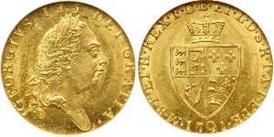 1/2 Guinea 大不列顛王國 (1707 - 1800) 金 喬治三世 (1738-1820)