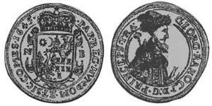 1/2 Gulden Principality of Transylvania (1571-1711) Argent 