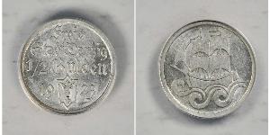 1/2 Gulden Gdansk (1920-1939) Argento 