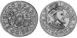 1/2 Gulden Principato di Transilvania (1571-1711) Argento 