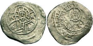 1/2 Hyperpyron Impero bizantino (330-1453) Argento Giovanni VIII Paleologo (1392-1448)