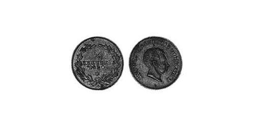 1/2 Kreuzer Grand Duchy of Baden (1806-1918) Copper Louis I, Grand Duke of Baden (1763 - 1830)