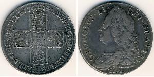1/2 Krone Royaume-Uni Argent 