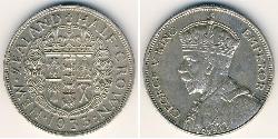 1/2 Krone Nuova Zelanda Argento 