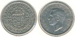 1/2 Krone New Zealand Copper/Nickel 