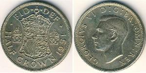 1/2 Krone Royaume-Uni Cuivre/Nickel 