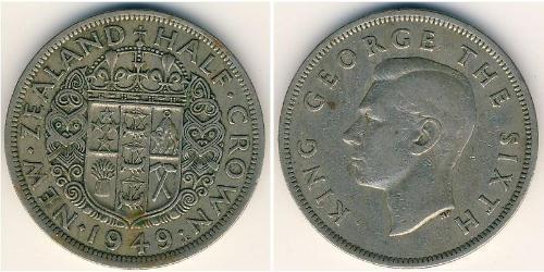 1/2 Krone Neuseeland Kupfer/Nickel 