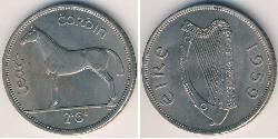 1/2 Krone Irlanda (1922 - ) Níquel/Cobre 